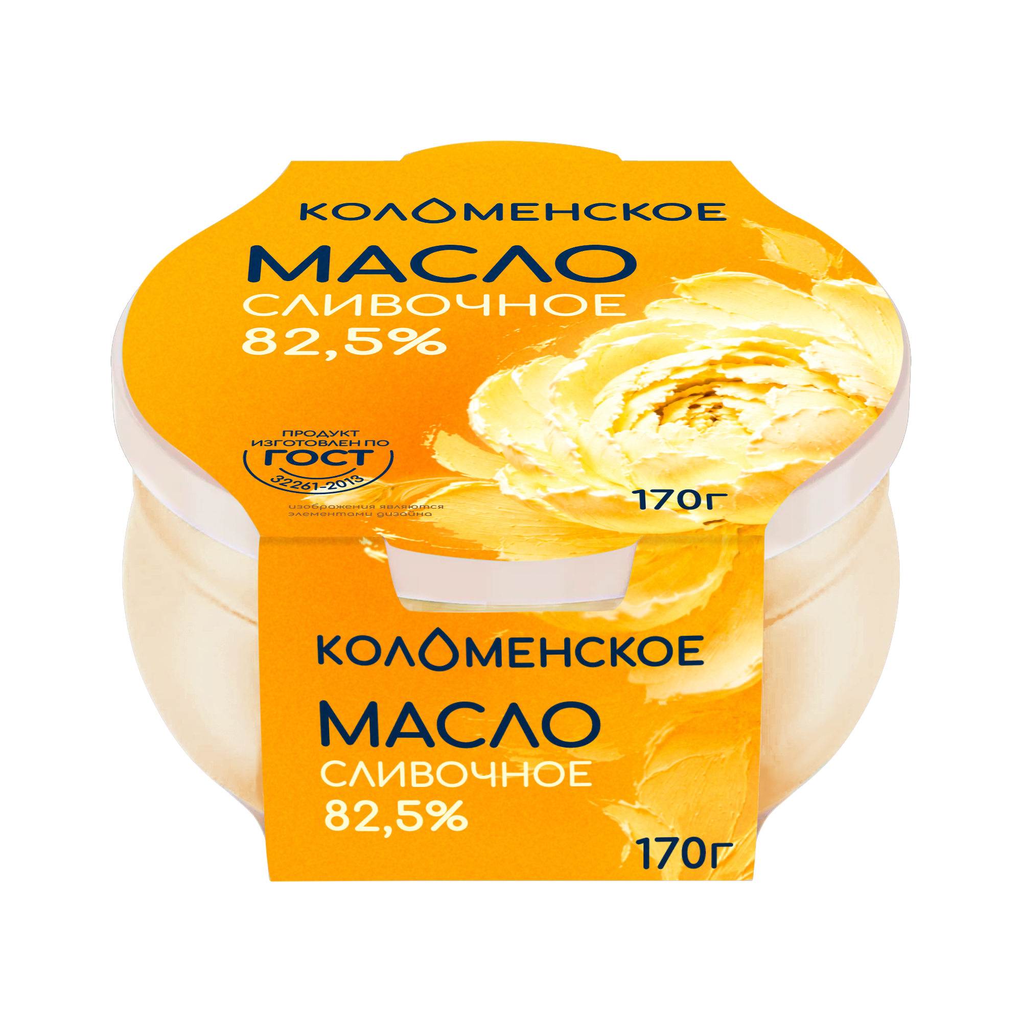 Масло "Коломенское" сливочное мдж 82,5%