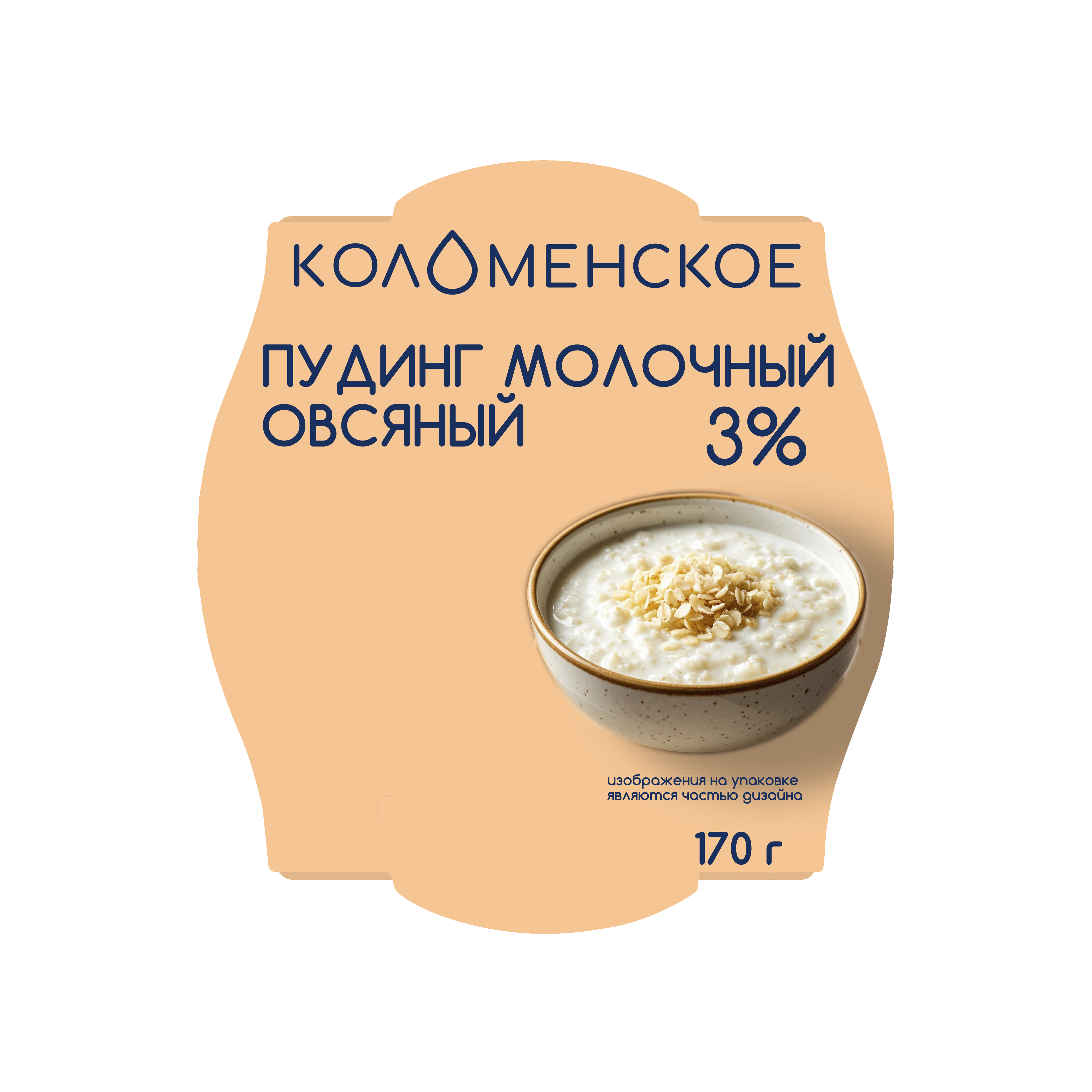 Продукт молочный составной. Пудинг овсяный «Коломенское» с массовой долей жира 3,0 %