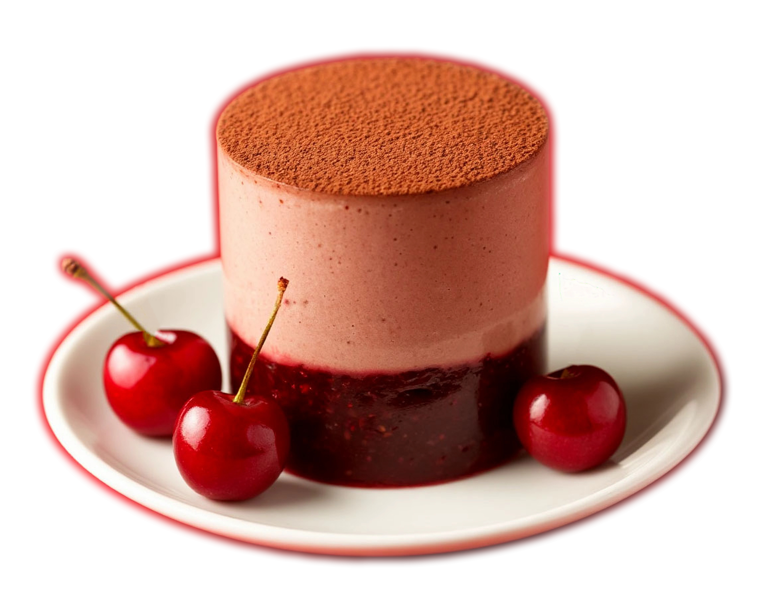 Молочный продукт «Коломенский» «Десерт из сливок» «ПАННА КОТТА» «Шоколадный» с наполнителем «Вишня» с массовой долей жира 11%