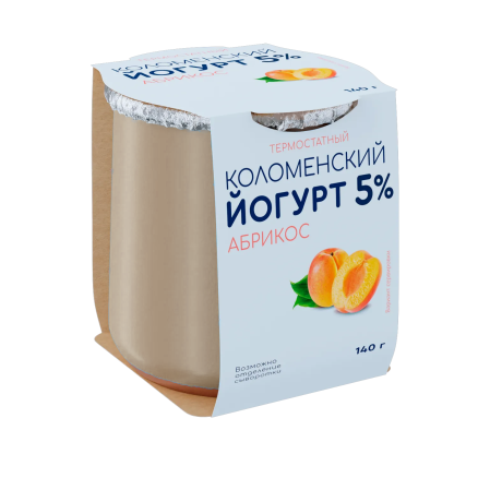 Йогурт «Коломенский» с мдж 5% «Абрикос»