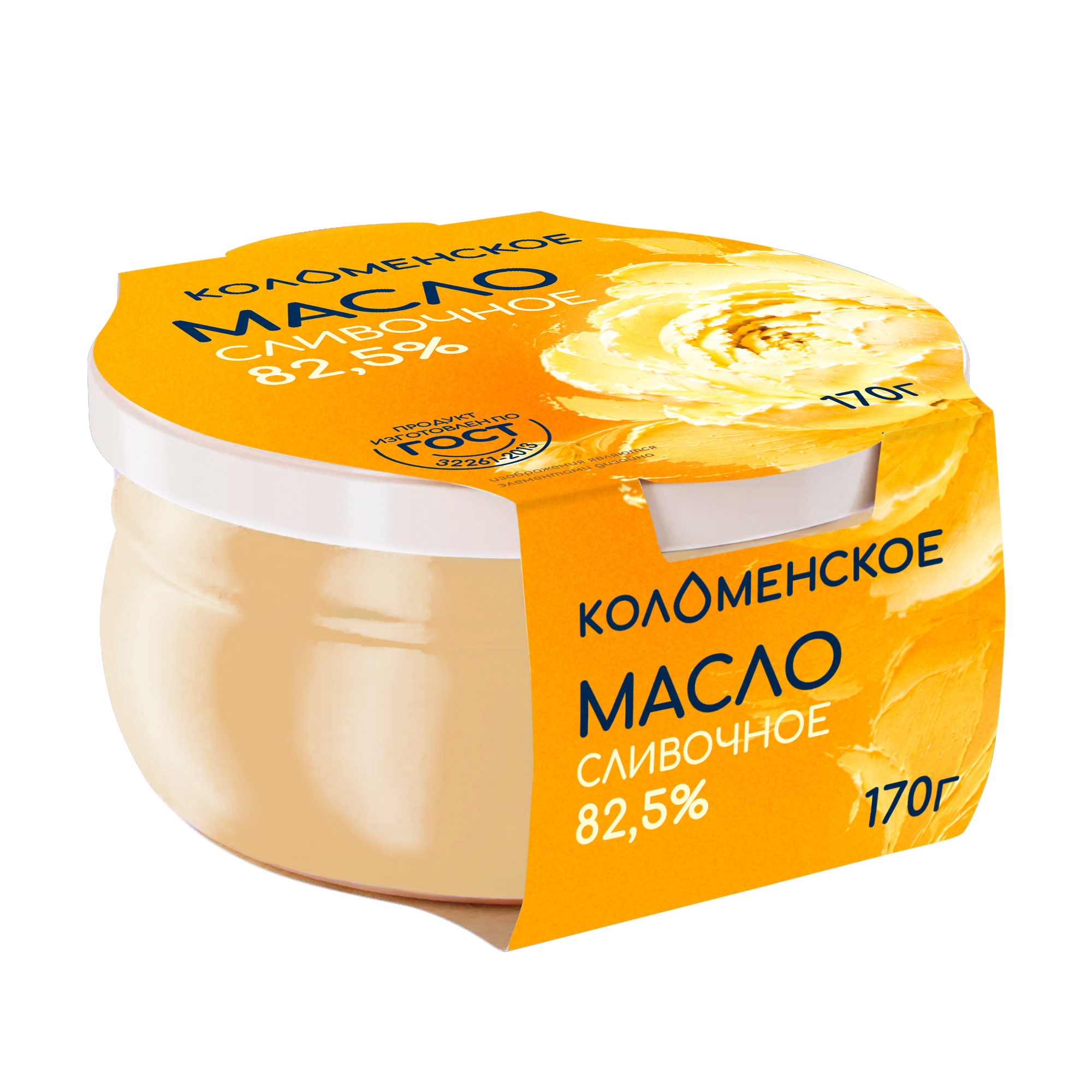 Масло "Коломенское" сливочное мдж 82,5%