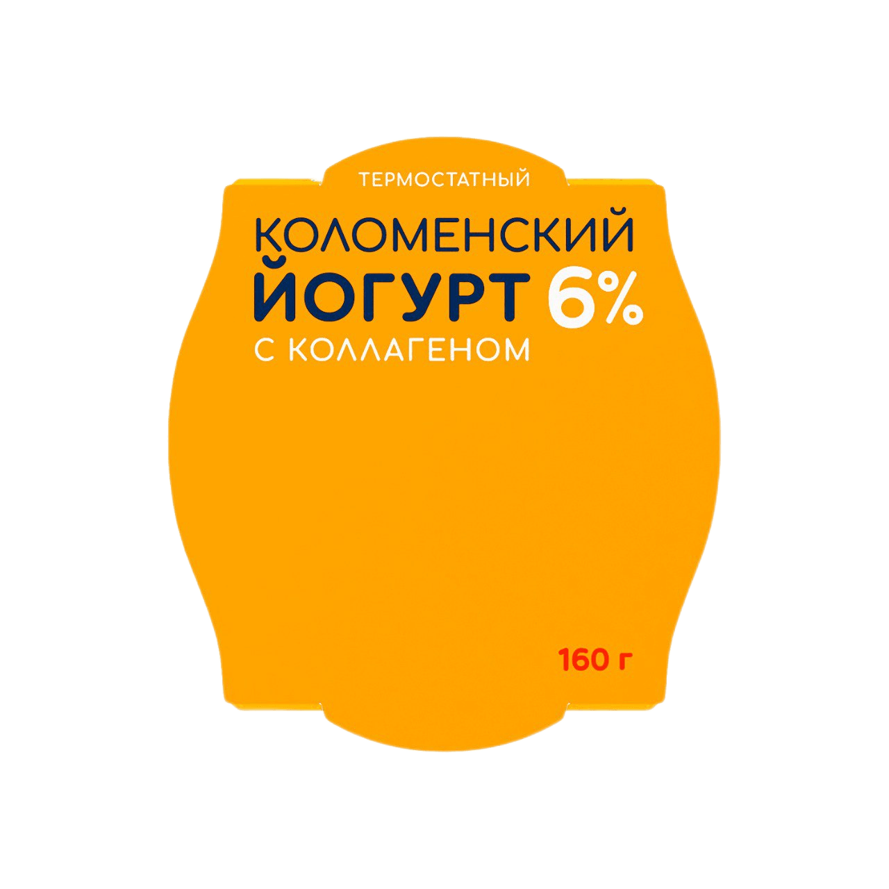 Йогурт с коллагеном  «Коломенский» термостатный с массовой долей жира 6,0%